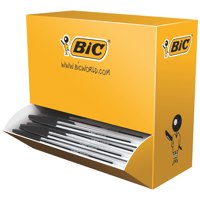 BIC Cristal Black Medium Ballpoint Pen Pack of 100