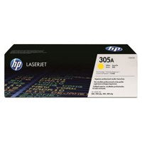 Original HP CE412A Yellow 2600 Pages Original Toner 305A