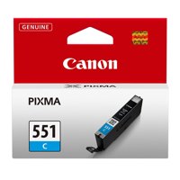 Original Canon 6509B001 (CLI-551C) Ink Cartridge Cyan 332 Pages 121 Photos 7ml