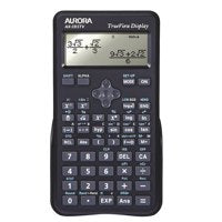 Aurora Scientific Calculator with Textbook Display Black - AX595TV