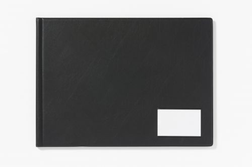 Goldline A3 Display Book 24 Pocket Landscape Black - GDB24/LZ