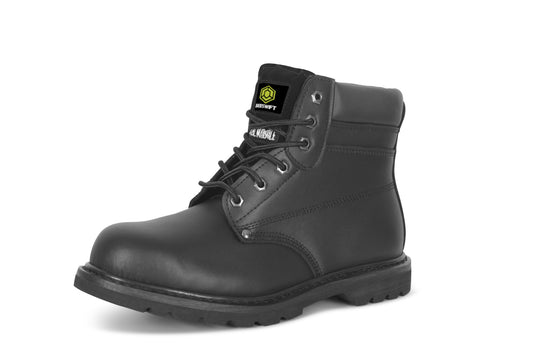 Beeswift Goodyear Welted 6 inch Boot Black 12