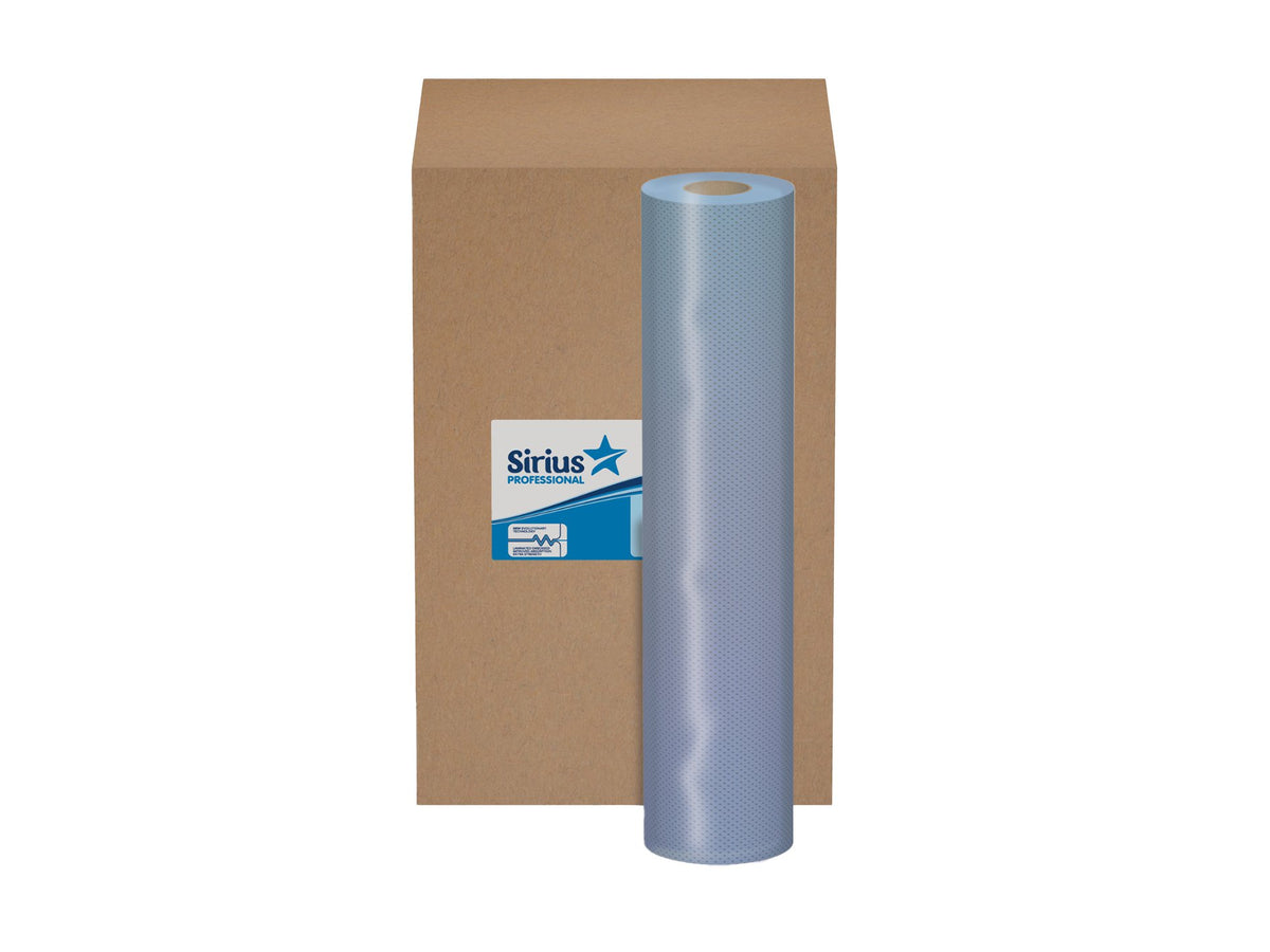 2 Ply Blue Couch Rolls-9X500mmx40m
