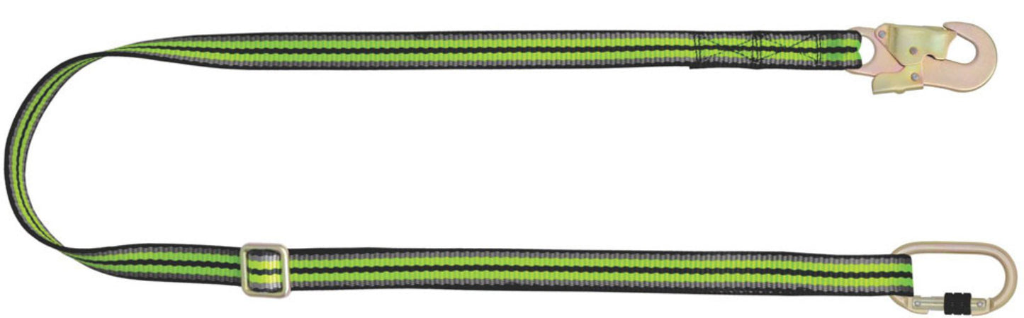 Kratos 2Mtr Adjustable Webbing Lanyard