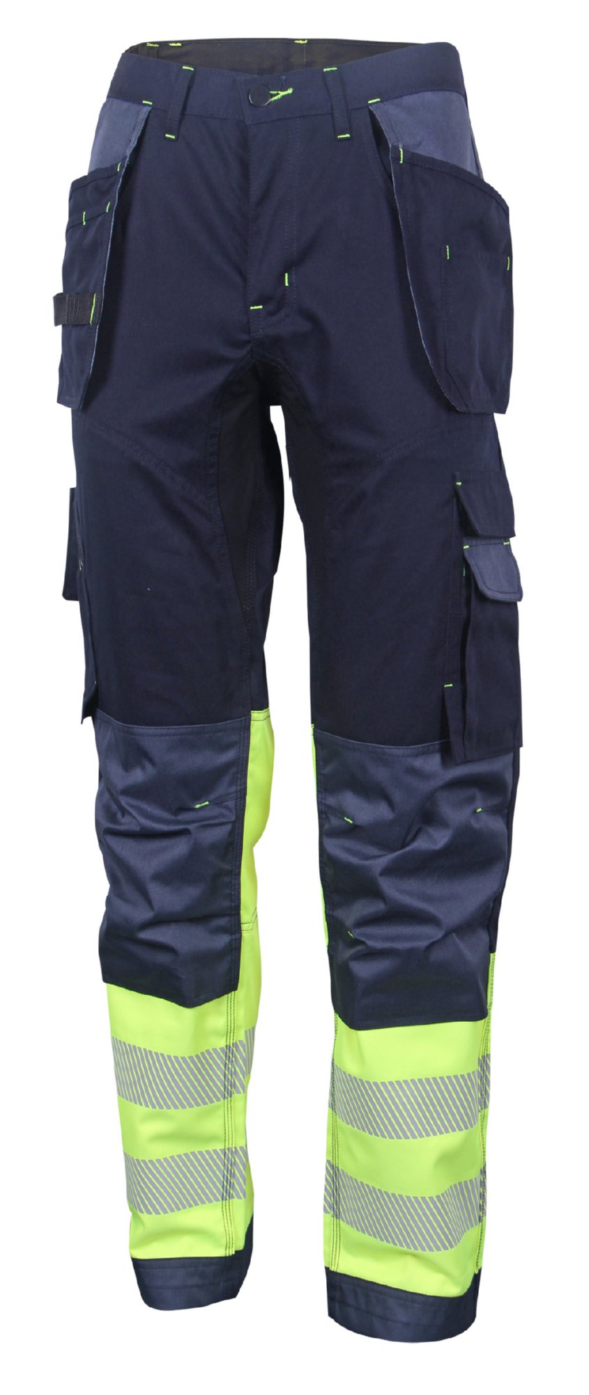 Beeswift High Visibility Two Tone Trousers Saturn Yellow / Navy 38S