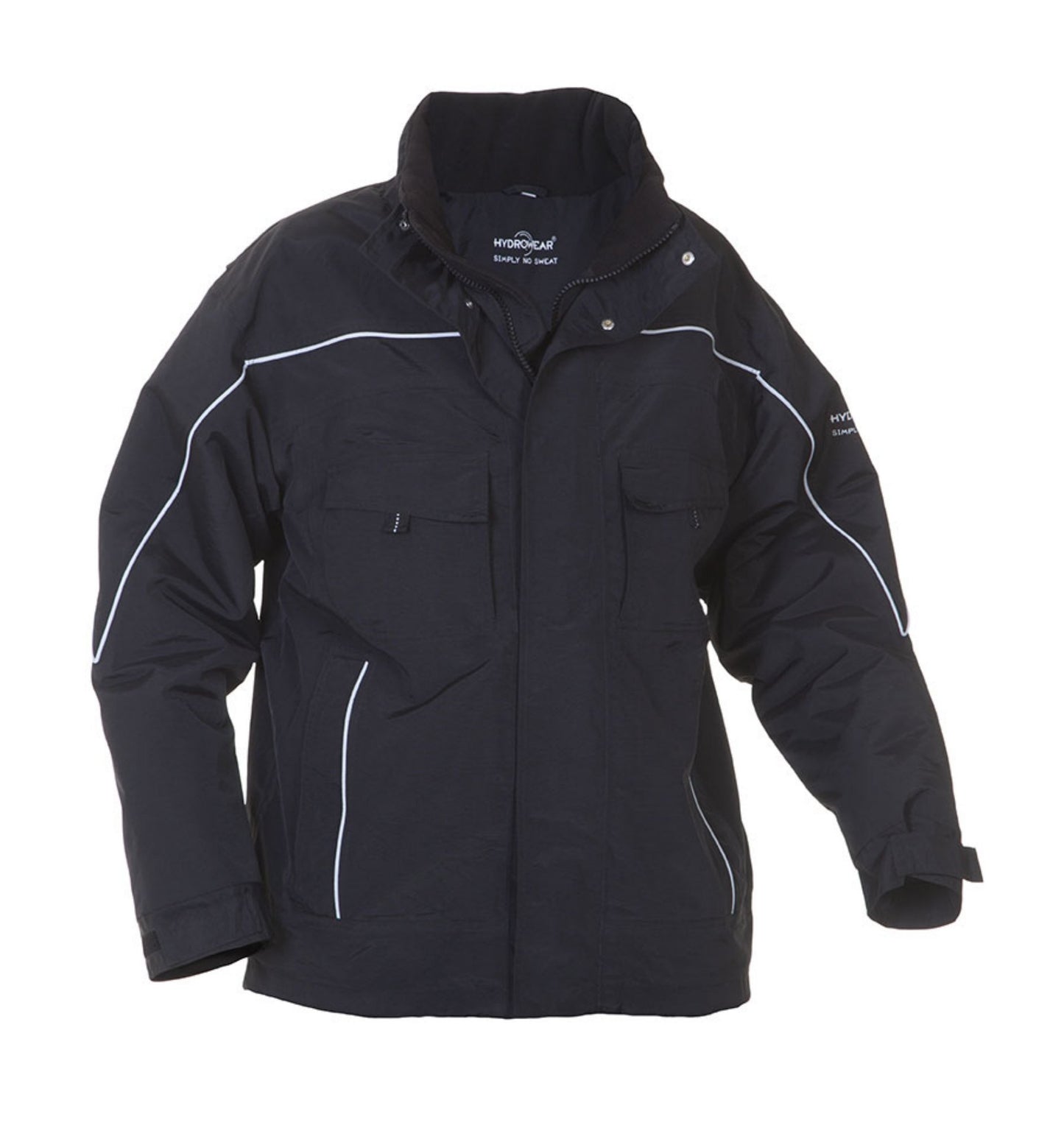 Hydrowear Rimini Simply No Sweat Waterproof Fixed Lining Pilot Jacket Black XL