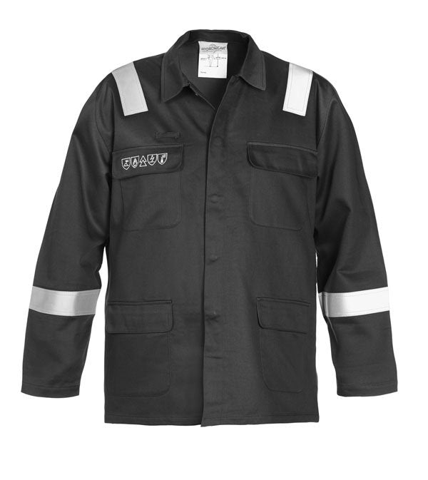 Hydrowear Melk Multi Cvc Flame Retardant Anti-Static Jacket Black 48