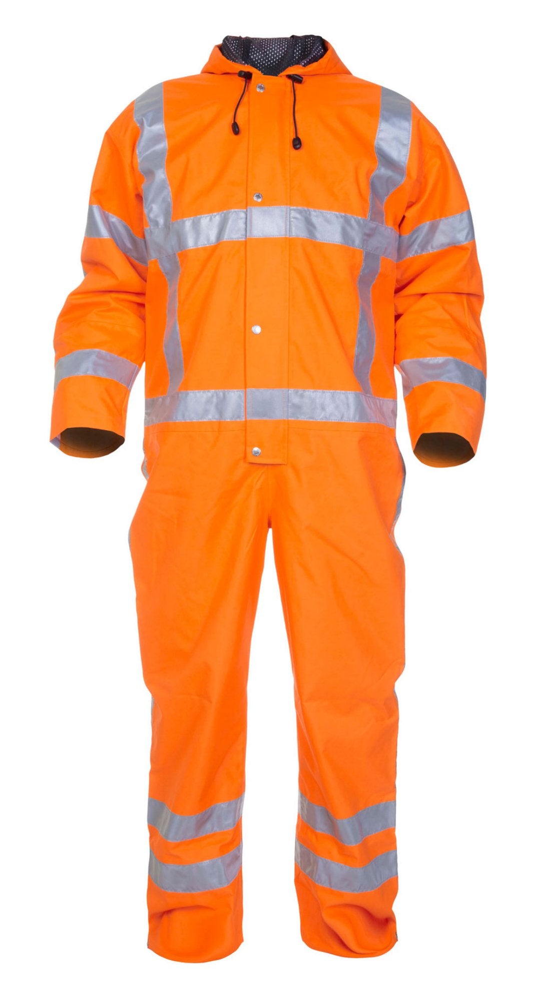 Hydrowear Ureterp Simply No Sweat High Visibility Waterproof Coverall Orange L