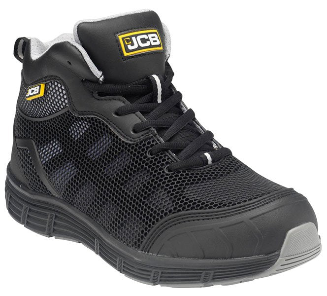 JCB Hydradig Black Mid Cut Size 09