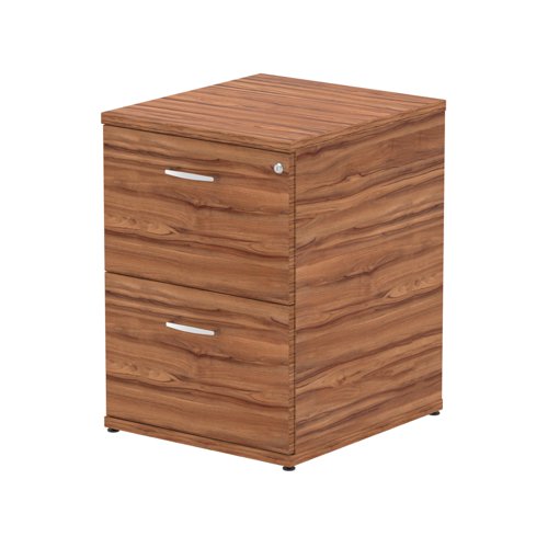 Dynamic Impulse 2 Drawer Filing Cabinet Walnut I000132 DD