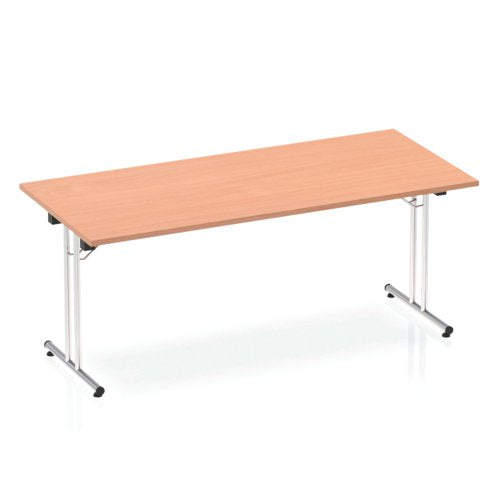 Dynamic Impulse 1800mm Folding Rectangular Table Beech Top I000692 DD