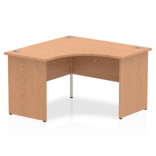 Dynamic Impulse 1200mm Corner Desk Oak Top Panel End Leg I000841 DD