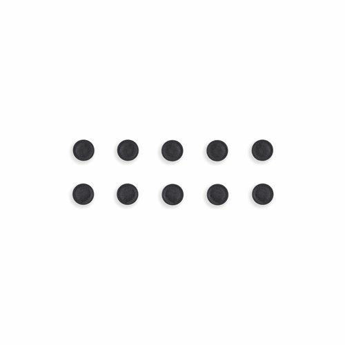 Bi-Office Magnets 20mm Black (Pack 10) IM142609