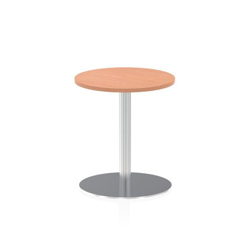 Dynamic Italia 600mm Poseur Round Table Beech Top 725mm High Leg ITL0106 DD