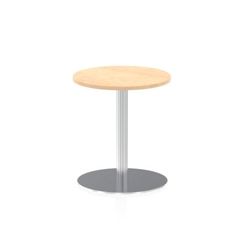 Dynamic Italia 600mm Poseur Round Table Maple Top 725mm High Leg ITL0109 DD