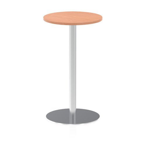 Dynamic Italia 600mm Poseur Round Table Beech Top 1145mm High Leg ITL0112 DD