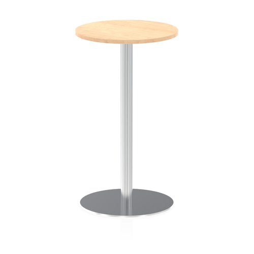 Dynamic Italia 600mm Poseur Round Table Maple Top 1145mm High Leg ITL0115 DD