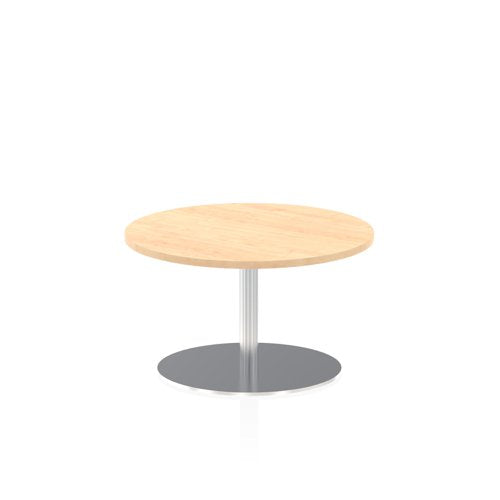 Dynamic Italia 800mm Poseur Round Table Maple Top 475mm High Leg ITL0121 DD