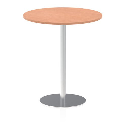 Dynamic Italia 1000mm Poseur Round Table Beech Top 1145mm High Leg ITL0148 DD
