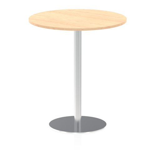 Dynamic Italia 1000mm Poseur Round Table Maple Top 1145mm High Leg ITL0151 DD