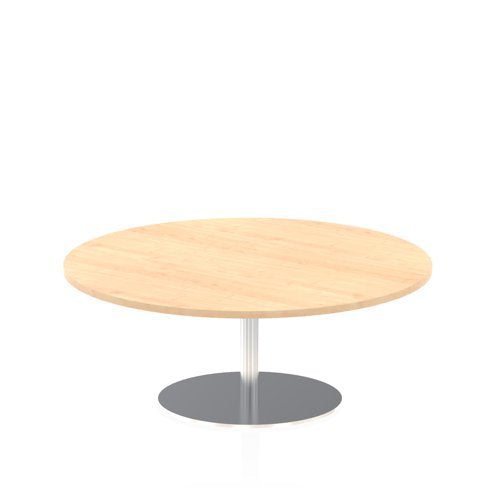 Dynamic Italia 1200mm Poseur Round Table Maple Top 475mm High Leg ITL0157 DD