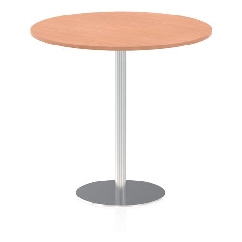 Dynamic Italia 1200mm Poseur Round Table Beech Top 1145mm High Leg ITL0166 DD