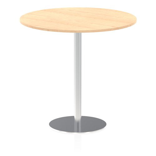 Dynamic Italia 1200mm Poseur Round Table Maple Top 1145mm High Leg ITL0169 DD