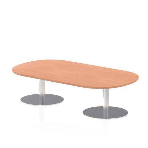 Dynamic Italia 1800mm Poseur Boardroom Table Beech Top 475mm High Leg ITL0172 DD