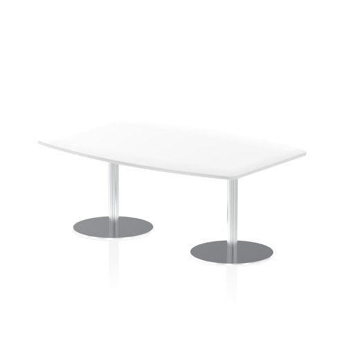 Dynamic Italia 1800mm Poseur High Gloss Table White Top 725mm High Leg ITL0319 DD