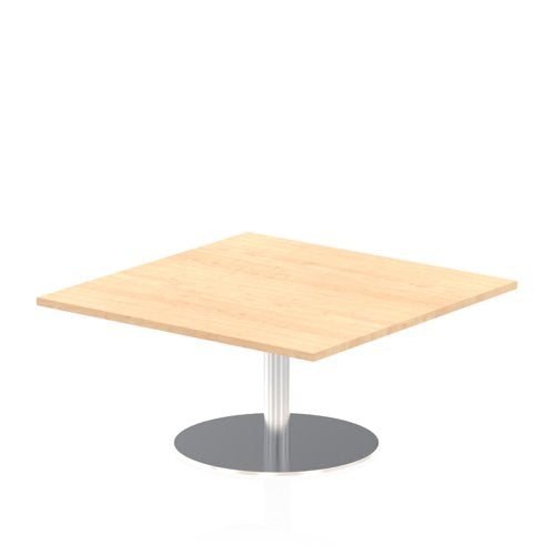 Dynamic Italia 1000mm Poseur Square Table Maple Top 475mm High Leg ITL0349 DD
