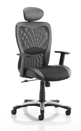 Victor II Executive Chair Black With Headrest KC0160 DD