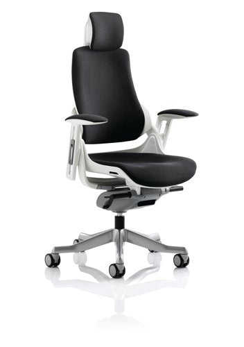 Zure Black Fabric With Arms With Headrest KC0161 DD