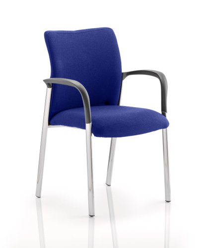 Academy Fully Bespoke Fabric Chair with Arms Stevia Blue KCUP0035 DD