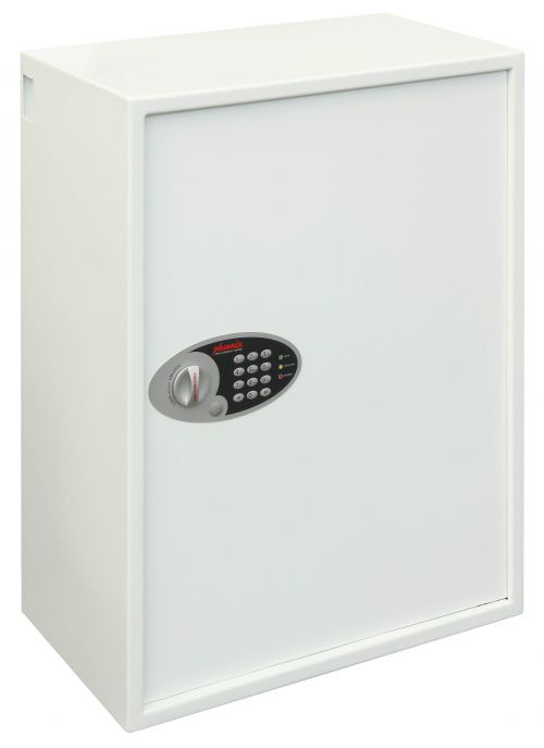 Phoenix Cygnus Key Deposit Safe 300 Hook Electronic Lock White KS0034E DD