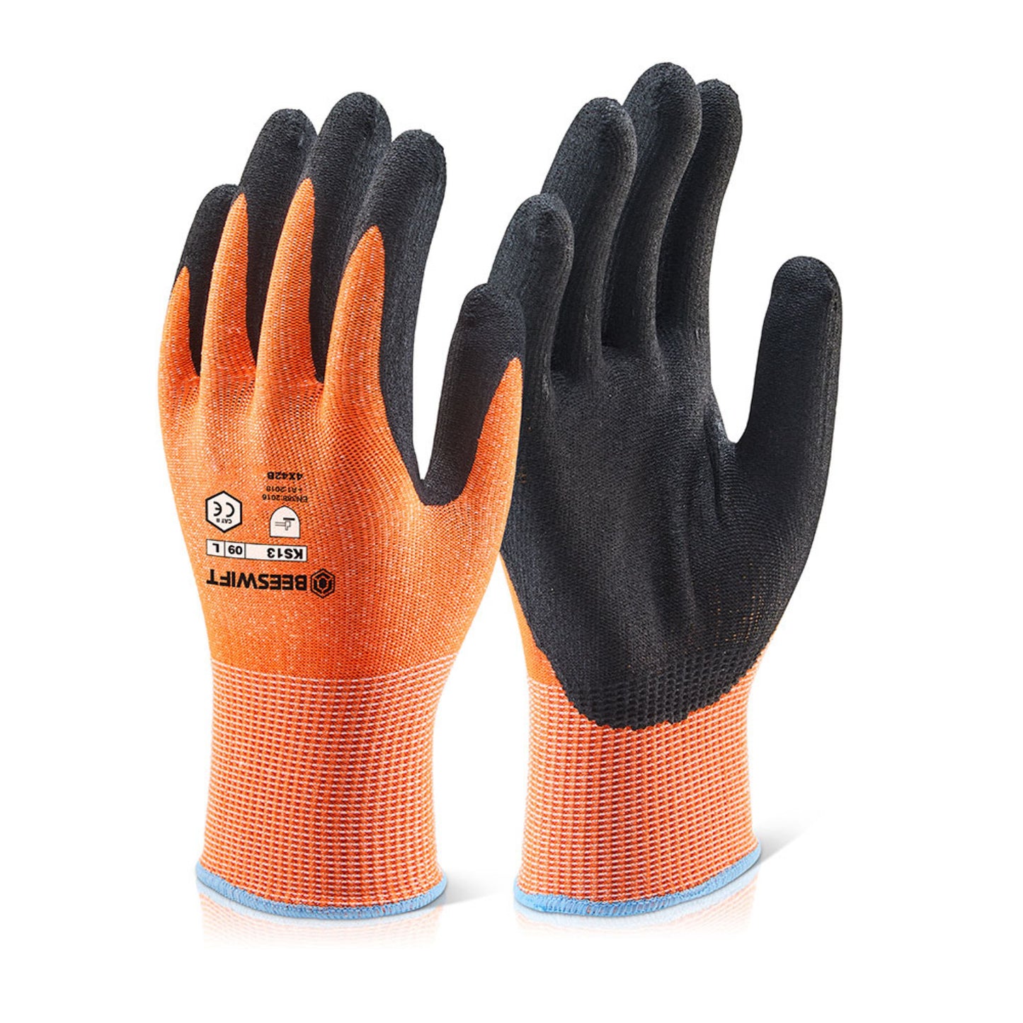 Beeswift Kutstop Micro Foam Nitrile Amber Cut Level 3 Amber XL