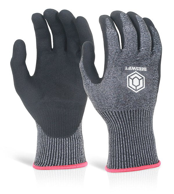 Micro Foam Nitrile Cut D Lge POS