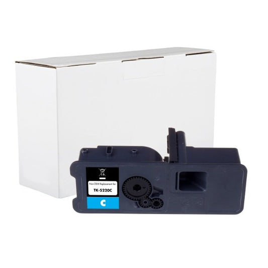 ValueX Remanufactured Kyocera Cyan Toner Cartridge TK5220C 1.2K Pages - KYTK5220CWB