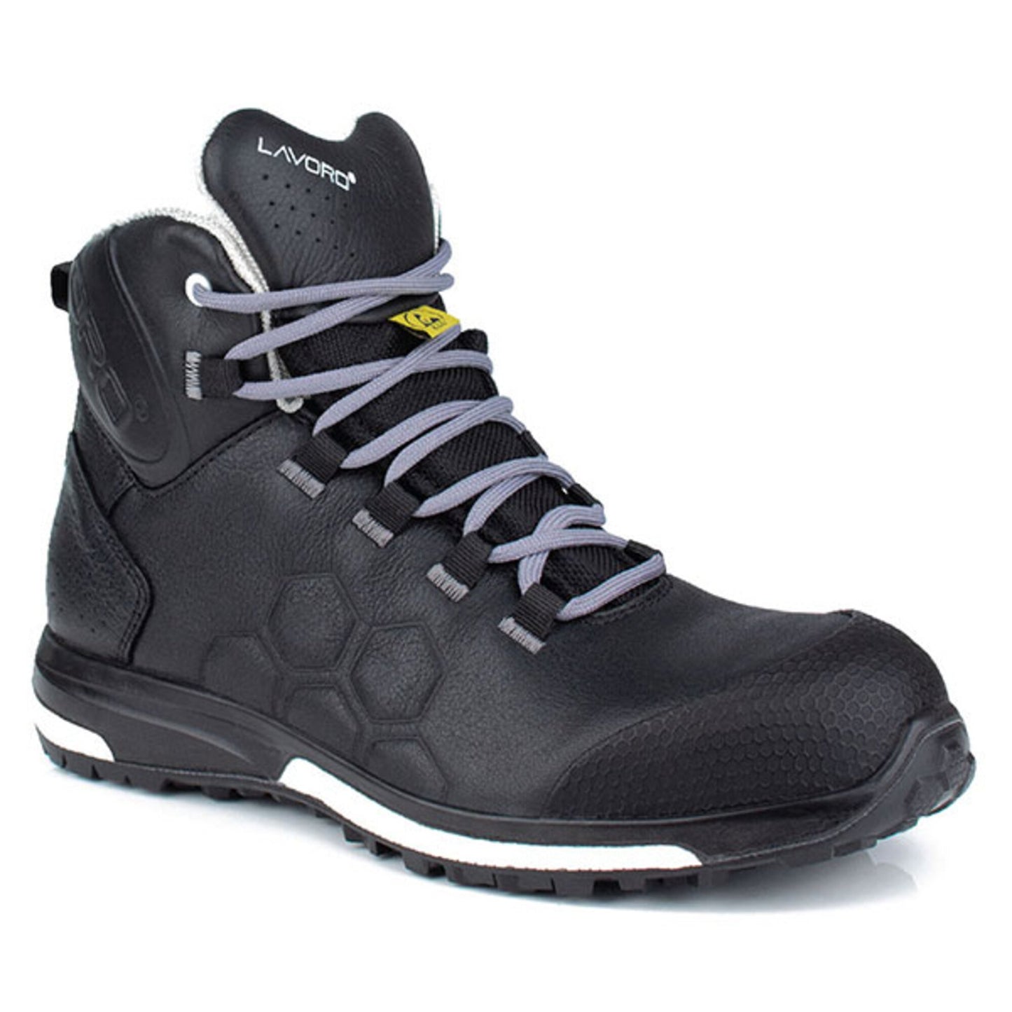 Lavoro Kenobi Metal Free Esd Boot Black Black 02