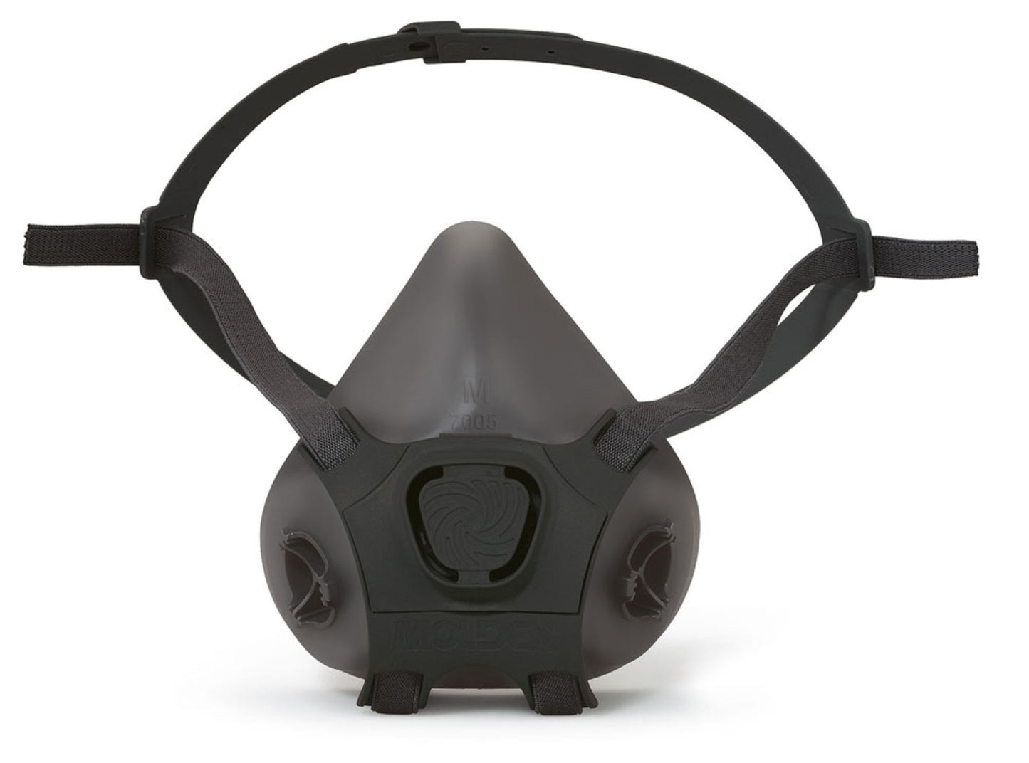 Moldex 7005 Silicone Half Mask Size Medium Black M