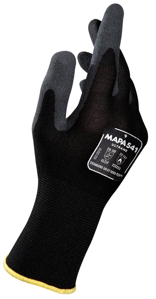 Mapa Ultrane 541 Gloves Size 07 Blue (Pack of 12)