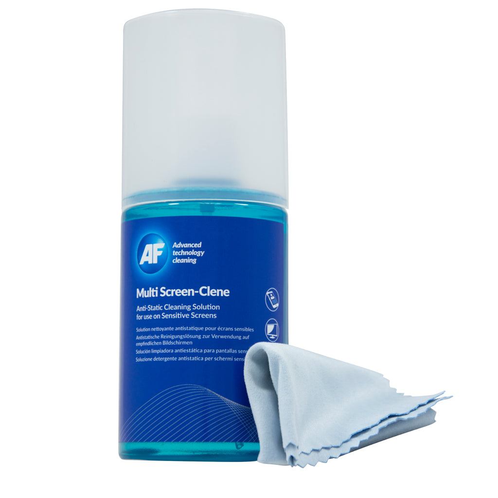 AF 200ml Screen-Clene Spray with Cloth