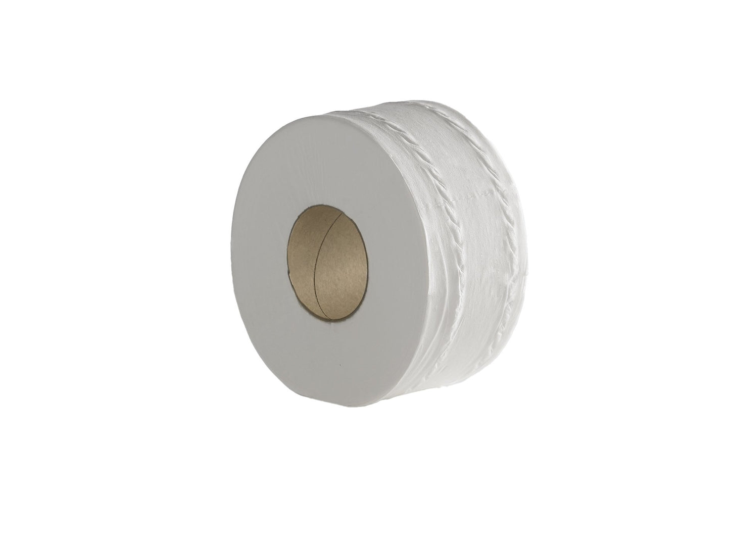 2 ply white mini jumbo toilet rolls - 12 x 150m 60mm core