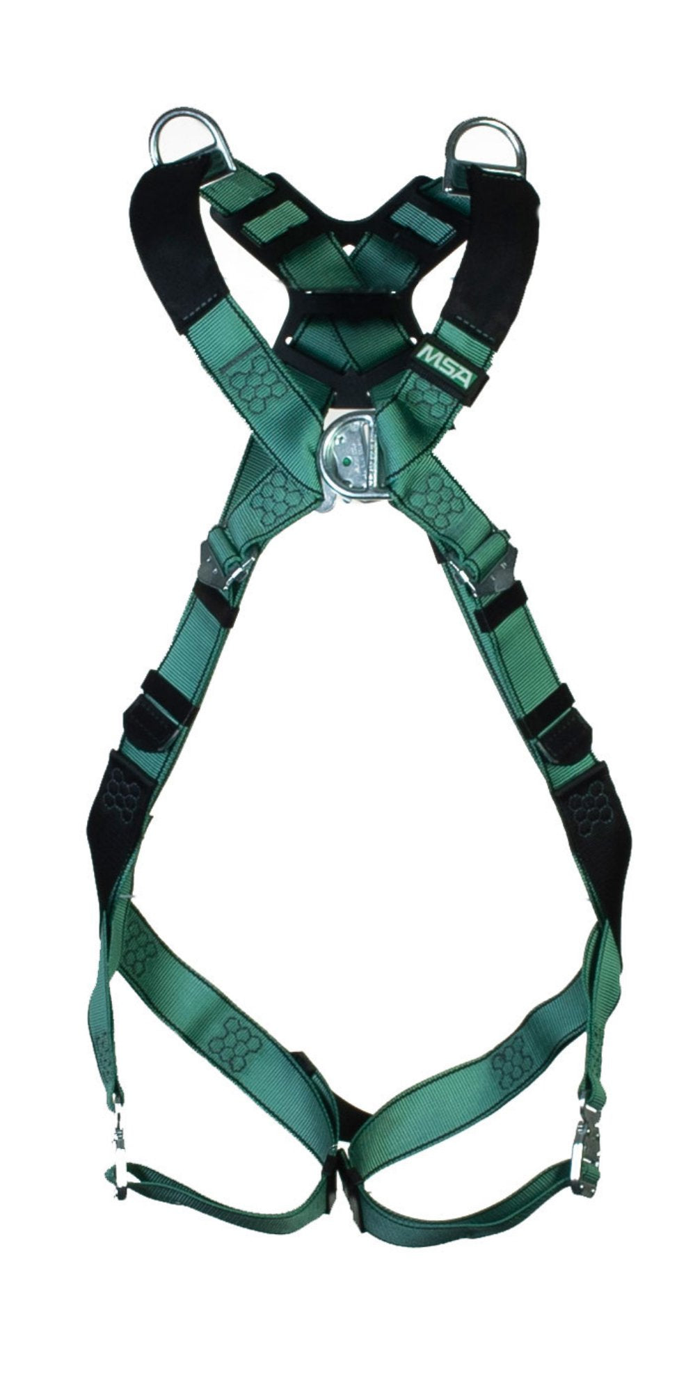 MSA Standard V-Form Back / Chest / Shoulder D- Ring Bayonet Harness Standard