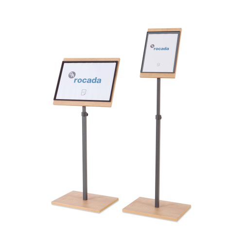 Rocada Natural A3 Display Stand Oak - NAT0706 DD