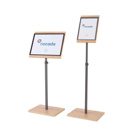 Rocada Natural A3 Display Stand Oak - NAT0706 DD