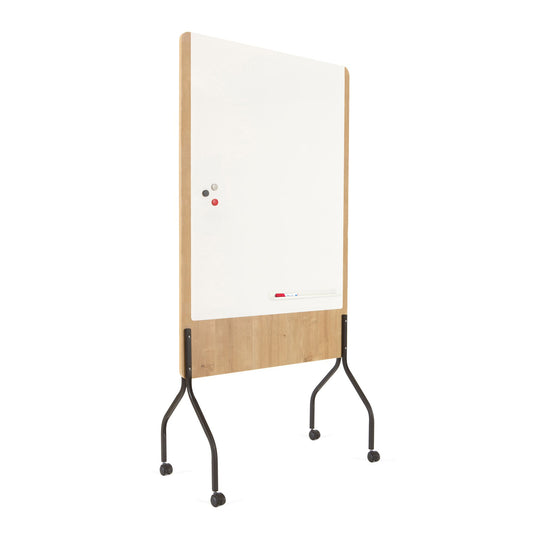 Rocada Natural Mobile Double Sided Drywipe Board 1000x1500 - NAT8100 DD
