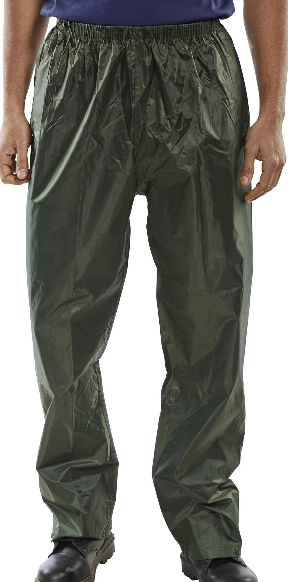 Beeswift Nylon B-Dri Trousers Olive Green 3XL