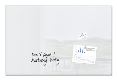 Sigel Artverum Magnetic Glass Board 1000x650mm Super White - GL141 DD