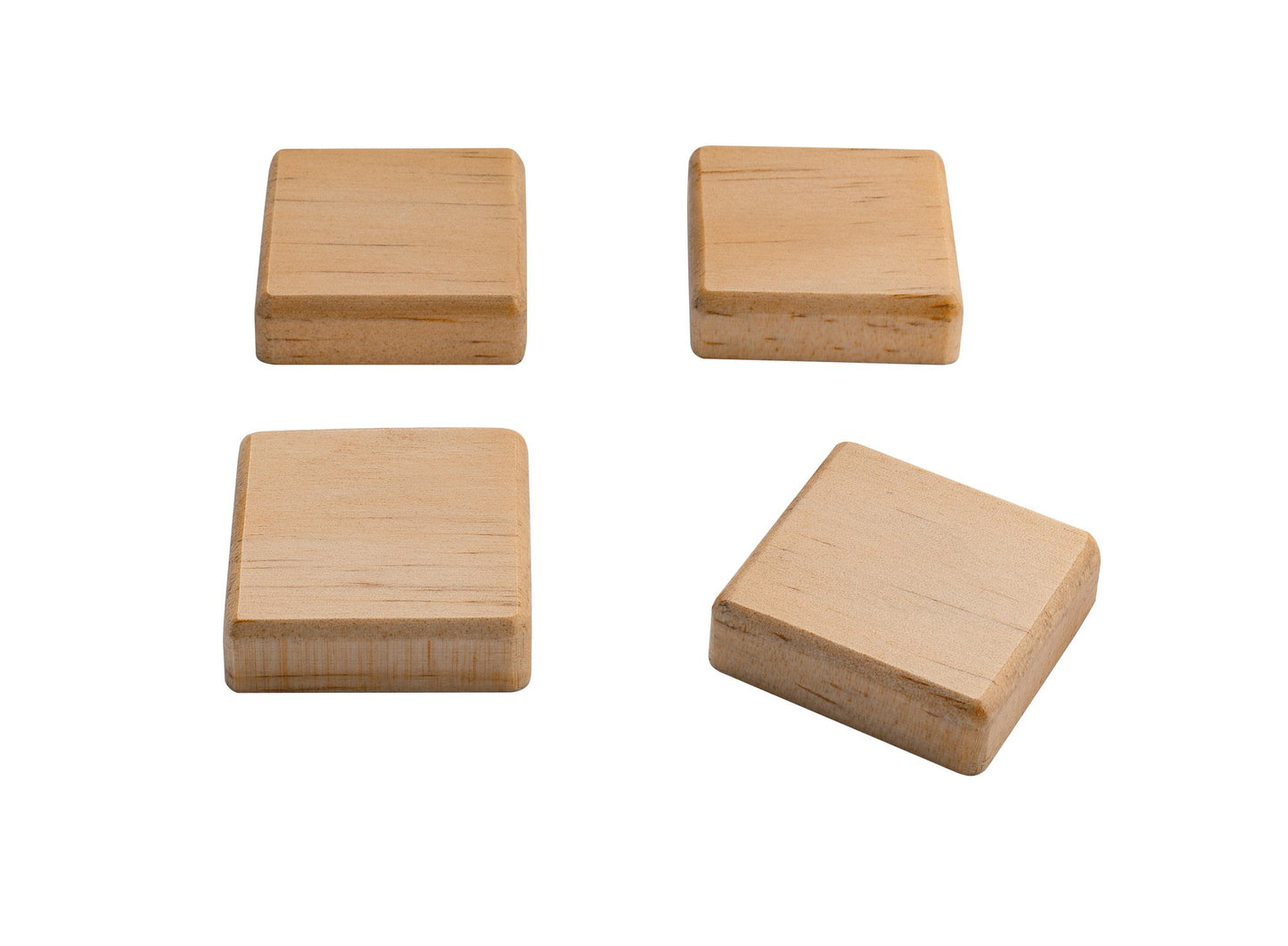 Square Wooden Magnets (4) BA211