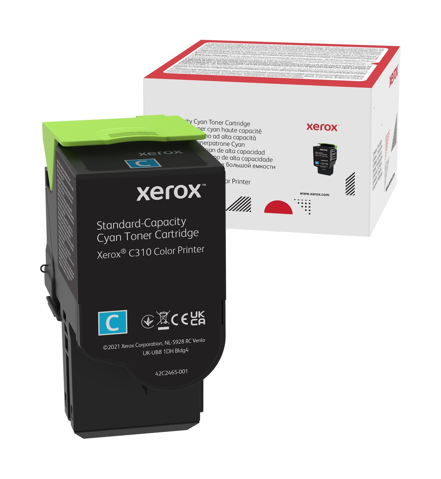 Original Xerox C310 C315 Cyan Std Yld Toner 006R04357